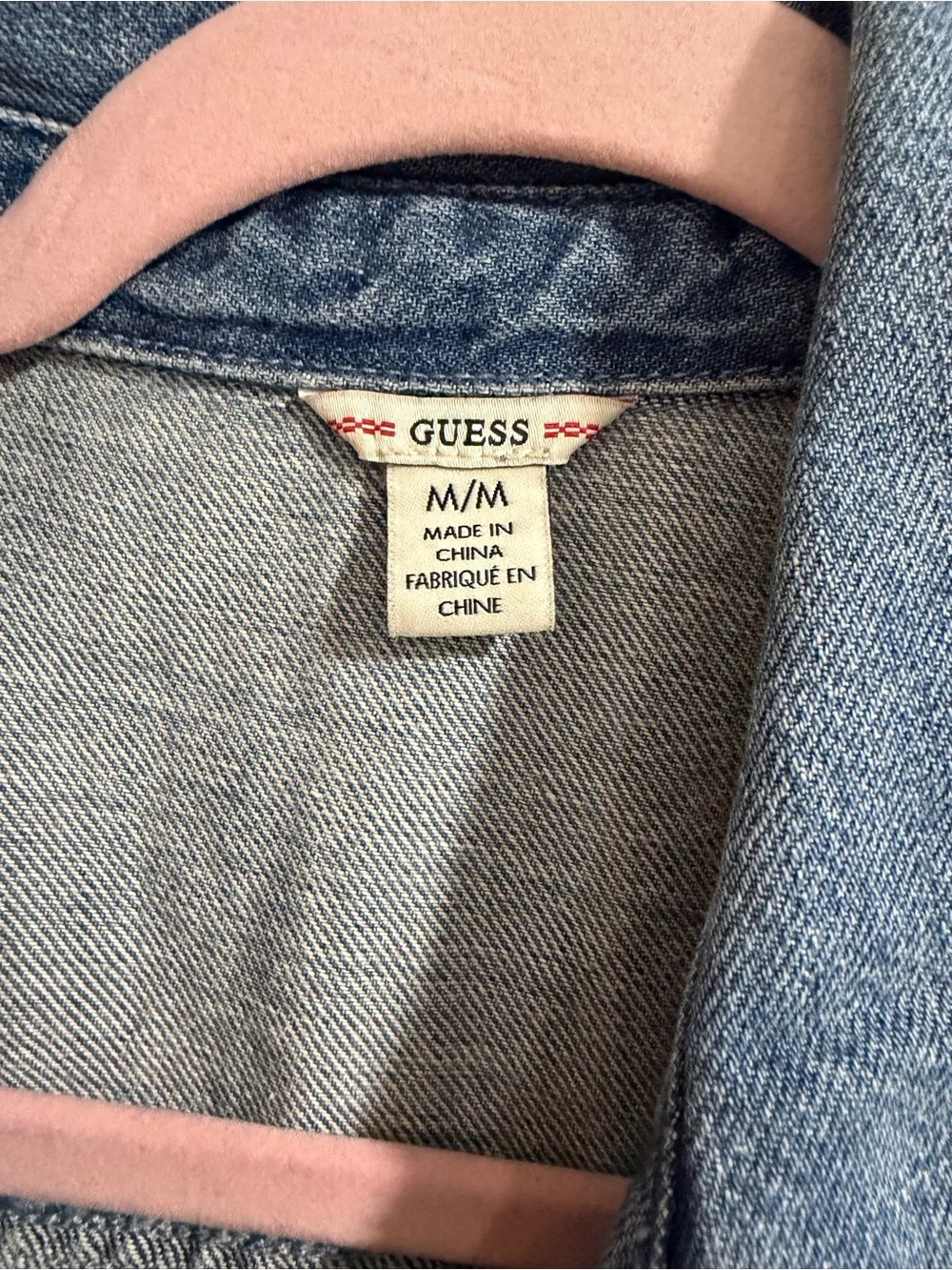 Guess Sleeveless Denim Jumpsuit in Light Blue Wash